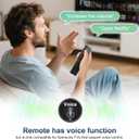for Samsung-Smart-TV-Remote-Control-Replacement,Remote for 2019 2026 Samsung Frame Curved Crystal Smart TVs, with Voice Control