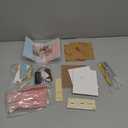 Kisoy Dollhouse Miniature with Furniture Kit, DIY 3D Wooden DIY House Kit A Corner of a Small Apartment Style with Dust Cover & LED, Handmade Tiny House Toys for Kids Adults Gift (Dream Room)