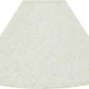 Aspen Creative 32202A Hardback Empire Spider Lamp Shade in Flaxen, 6" Top x 19" Bottom x 12" Slant Height