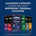 Lavazza Espresso Favorites Collection of Aluminum Capsules Compatible with Nespresso* Original Machines, Contains Light, Medium, and Dark Espresso Roast (60 Capsules) (EXP 12/30/26)