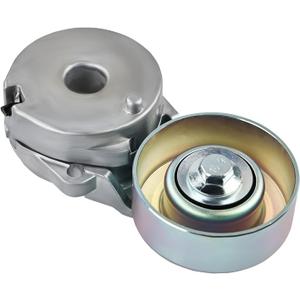 Belt Tensioner Assembly with Pulley Compatible with Tiida 2007-2016, Nissan NV200 2013-2019, Cube 2009-2014, Sentra 2007-2012 Replacement for 11955JD20A, 11955ET00A