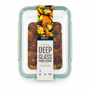 Deep Glass Baking Dish Color green 4.7L (9x13in)