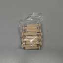 20 Pieces Wooden Shaker Peg Screw-on Pegs 2.9 Inch Long Unfinished Wood Shaker Racks for Hanging Clothes Hats Towel and More DIY Paint Color (Wood Color)