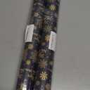 ZJHiome Christmas Wrapping Paper Roll 43cm*10m Xmas Wrapping Paper Recyclable Kraft Paper for Xmas New Year Winter Holidays Gifts Wrap(Blue Snowflake) 2 Pack