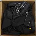 Idepet Dog Suspender Boots, Anti-Slip & Fall Waterproof Tall Shoes Legging for Small Medium Dog, Adjustable Suspender Boots for Winter Snow Rain Hiking Paws Protector 6