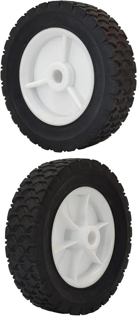 Parts Camp 6 inch Plastic Wheel Fits Oregon 72-106 hand trucks, lawnmowers, utility carts,BBQ Grills, Radio Flyer Wagon Trash Can Universal Wheel 9610