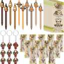 20 Set Inspirational Employee Appreciation Gifts Bulk Sloth Gifts Pens Sets Funny Sloth Ballpoint Pens Keychain Bookmark Thank You Gift for Social Worker Teacher Team Staff Nurse Coworker