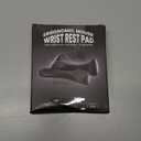 Ergonomic Wrist Rest for Mouse - Desk Mouse Pad Wrist Support, Smooth-Glide, Comfortable Curved Design for Gaming, Office, or Home Use - Black