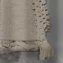 Macrame Table Runner Cream Beige Boho Table Runners with Tassels Hand Woven Cotton Table Runner Rustic Farmhouse Table Runners for Bohemian Kitchen Dining Table(12x36in)