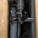 Amazon Basics Classic Puresoft PU Padded Mid-Back Height Adjustable Office Computer Desk Chair with Armrest, 26"D x 23.75"W x 42"H, Black