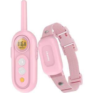 PATPET Dog Shock Collar for Medium Dogs- Dog Training Collar with Remote, Shock Collar for Small Dogs 10-100lbs, Rechargeable IPX7 Waterproof with Beep Vibration Shock Modes