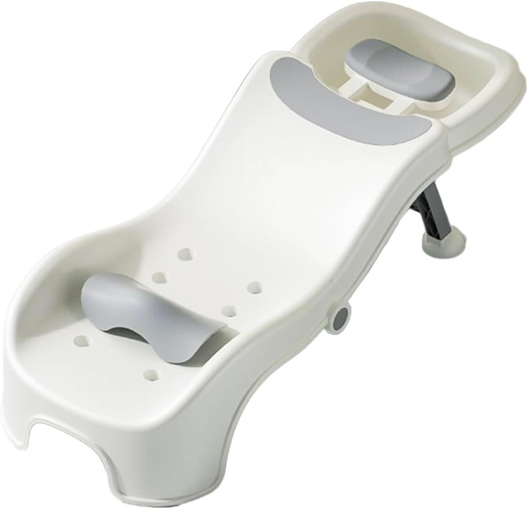 Children's Shampooing Recliner,Folding Shampooing Recliner,Kids Shampoo Basin,Suitable for Bathroom and Toilet Can Bear 50 Kg (Color1)