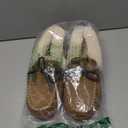 Dearfoams womens Genuine Australian Shearling Moccasin Slipper - Gladstone Indoor Outdoor House Shoe Size 8