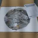 KoKo&Yukina 3-Light Nickel Glass Chandelier Globe Glass Cluster Pendant Lights Modern Adjustable Length Pendant with Milky White Globe Ceiling Light for Kitchen Island Dining Room(Bulb & Remote Incl.)