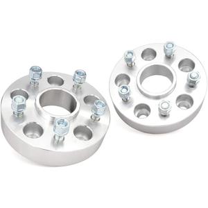 Rough Country 2" Aluminum Wheel Spacers for Ram 1500 4WD (2012-2018 & Classic) - Fits 5x5.5 Bolt Pattern, Pair