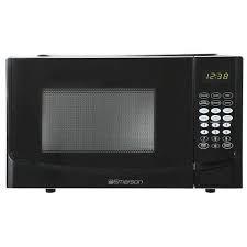 Emerson 1.2 Cu. Ft. Microwave Oven with Inverter, Timer & LED Display, 1000W, 10 Power Levels, 8 Pre-Programmed Settings, Removable Glass Turntable with Child Safe Lock, MWI1212SS, Stainless Steel