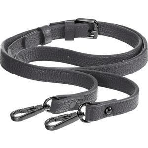 uxcell Purse Strap, Crossbody Strap Leather Adjustable Replacement Shoulder Strap for Women's Crossbody Handbags Bag, 0.6" Wide, 41-51" Long (Grey)