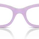 Ray-Ban Rx7327 Kat Rectangular Prescription Eyewear Frames (Lilac/Demo Lens)