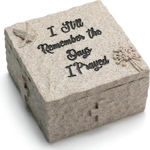 Christian Gifts for Women Faith, Keepsake Box Inspirational Gifts for Friends, Religious Spiritual Birthday Gifts for Her Mom Girl Female Coworker Sister Christian Home Decorative