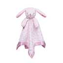Pro Goleem Loveys for Babies Bunny Security Blanket Baby Girl Gifts Newborn Soft Pink Lovie for Infant and Toddler Snuggle Toy Stuffed Animal, Pink 16 Inch (Pink Bunny)