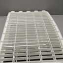 IRIS USA 24" 4-Panel Dog Playpen with Door, 35 x 35 x 24, Puppy Playpen, Dog Play Pen Indoors, Pet Fence, Puppies/Small Dogs, White