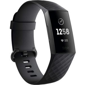 Fitbit Charge 3 Fitness Activity Tracker (Graphite/Black)