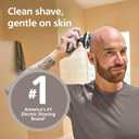 Philips Norelco Head Shaver Pro 9000 Series - Electric Shaver for Men and Women, 360 Flexing Head & ComfortCut Blades for Clean Shave, Gentle on Skin, Model HS9980/40