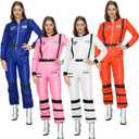 Spooktacular Creations Adult Astronaut Costume Women, Womens Halloween Costumes 2025 (L)