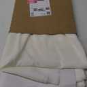 Chyhomenyc Sheer Ivory Curtains 90 inches Long 2 Panels, Light Filtering Soft Airy Solid Elegant Voile Window Treatment Drapes for Bedroom Living Room Wedding Party Decor, 42 Wx90 L Inches