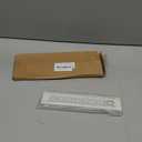 PATIKIL 10 x 2 Inch Door Air Vent Cover, Heavy Duty Aluminum Grille Ventilation Cover Louvered with Mounting Screws for Cabinet Wardrobe Door, White