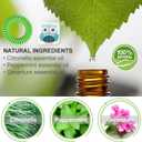 Mosquito Repellent Stickers 240 Pcs Natural Mosquito Patches for Kids and Adults with 5 Pack Individually Wrapped Mosquito Repellent Bracelets for Outdoor Camping Traveling Fishing