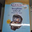 Graco SnugRide Lite LX Infant Car Seat, Lightweight Rear-Facing Seat for Babies 430 lb, 4-Position Adjustable Base, LATCH Installation & ProtectPlus Engineered, Studio, Manufacturing date: 09-15-2025