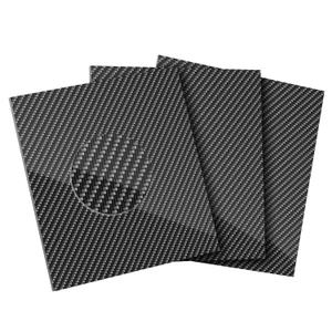 Carbon Fiber Sheet, 200300MM 0.5mm 1.0mm 2mm 2.5mm 3.0mm 4.0mm 4.5mm 5mm, 3K Full Carbon Fiber Board 100% Twill Weave Glossy Surface Carbon Fiber Plate
