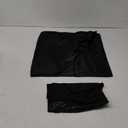 Bedsure King Size Satin Pillowcase Set of 2 - Black Silky Pillow Cases for Hair and Skin with Envelope Closure, Similar to Silk Pillow Cases, Gifts for Women Men, 20x36 Inches, 2pcs