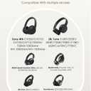 Hard Over-Ear Headphone Case for Sony WH-CH720N/Soundcore Q20i/Q30/Space One/JBL Tune 720BT/770NC/Bose/Skullcandy/JLab, Enhanced Shock-Absorbent Design, Universal Travel Organizer Bag