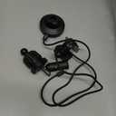 Bluetooth Car Adapter 3 in 1 FM Transmitter Car Radio Bluetooth Transmitter with Phone Holder, QC3.0 Fast Charging, Strong Microphone, HiFi Bass Sound, Hands-Free Call, Support USB/TF Drive (Black/Dashboard Mount)