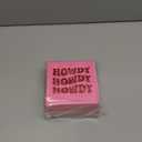 100 Pack Howdy Cocktail Napkins Western Paper Napkin 5x5 Inches Cowboy Cowgirl Disco Wild West Party Beverage Towels for Wedding Bridal Shower Western Bachelorette Party Table Decoration