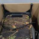 Heated Cat House for Outdoor Cats, Waterproof Insulated Outdoor Cat House with Heating Pad, Weatherproof Elevated Heated Cats House for Outside Feral Cats(Leaf, 16" L x 12" W x 18" H)