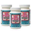 Mod Podge Dishwasher Safe Waterbased Sealer, Decoupage Glue with Gloss Finish, 8 fl oz (Pack of 3), Clear (CS15059A)