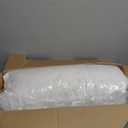 Serta Goose Feather Down Fiber Cotton Comforter Twin Size - 100% Cotton Duvet Insert - Hotel Luxury Hypoallergenic Bedding Comforter All Season Medium Warmth 68 x 90 Inch White