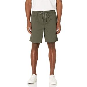 Amazon Essentials Men's 8" Inseam Relaxed-Fit Drawstring Walk Shorts with Elastic Waist (L)
