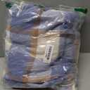 PRETTYGARDEN Womens Plaid Shacket Jacket Fall Fashion 2026 Long Sleeve Button Up Flannel Shirt Winter Clothing Woolen Coats (Plaid Blue White,X-Large)