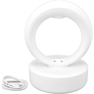 Anti Gravity Humidifier, 680ml Large Mist Drip Drop Humidifier White Automatic, 4hr Runtime, Mist Humidifiers for Bedroom Office