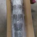 Farm Fence 5ft x 164ft Heavy Zinc Coating Cattle Fence,Galvanized Field Wire Fencing Deer Fence,Goat Fence,Hog Wire Fencing for Yard Livestock & Animals Protection (Silver)