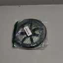 1Pcs 8 Inch Black Wheels for Walker - Universal Hard Rubber Walker Wheels Replacement, Fit Drive Rollator & Wheelchair Wheel, All-Floor Safe Rolling, Essential Walker Accessories