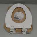 Bemis 1500EC 390 Lift-Off Wood Elongated Toilet Seat, Cotton White (Pack of 1)