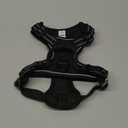 Voyager No Pull Dog Harness for Medium and Large Dogs, Dual Leash Attachments, Adjustable Soft but Strong Pet Harness with 3M Reflective Technology, Black Nylon, XS (Chest: 13 - 16")