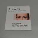 Eyebrow Tattoo 77 Pairs!Newly Improved 4D Hair-Like Authentic Tattoo Eyebrow,Popular Reddish Brown Eyebrow Transfers Sticker for Women Girls,Suitable Sizes,Waterproof and Long-Lasting 3-5 Day