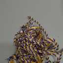 6 Pieces Graduation Honor Cords 68" Grad Braided Honor Cord with Tassel Honor Rope Grad Cords for Graduation Students Bachelor Master Doctoral Gown Grad Decor (Purple White and Gold)