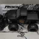 Big Wheel Beast RC Monster Truck Remote Control Doors Opening Car Light Up Headlights Ready to Run INCLUDES RECHARGEABLE BATTERY 1:14 Size Off-Road Toy (Black)